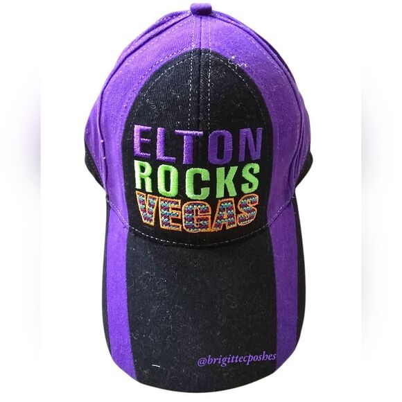 ELTON JOHN Unisex Las Vegas Cap - Picture 1 of 8